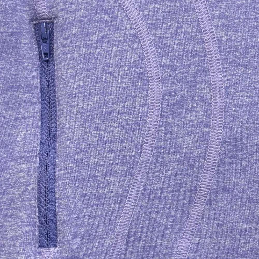 Lululemon In Stride Jacket Size 2 In Heathered Pigment Blue Purple